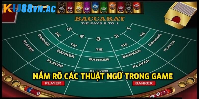 Luật Chơi Baccarat - Cập Nhật Chi Tiết, Đơn Giản Tại Ku88 3 Một số thuật ngữ cơ bản
