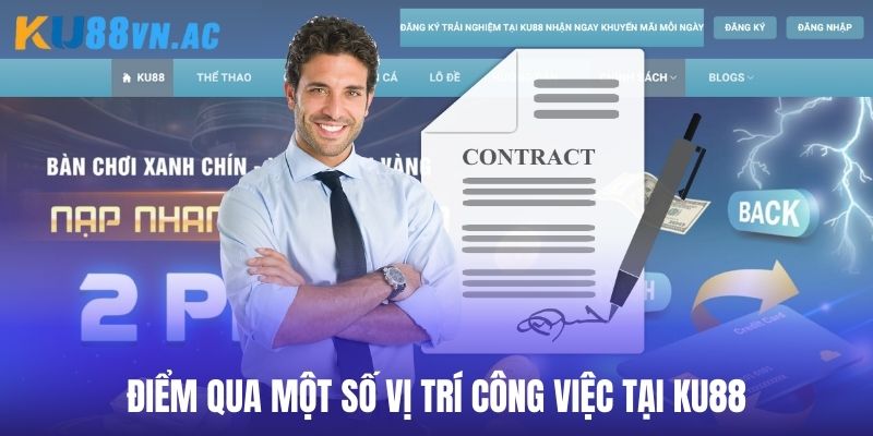 Tuyển Dụng Ku88 - Cơ Hội Kiếm Tiền Đặc Sắc 2025 2 Vị trí nào là phù hợp với mọi người nhất tại Ku88